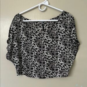 Leopard Print Women's Top